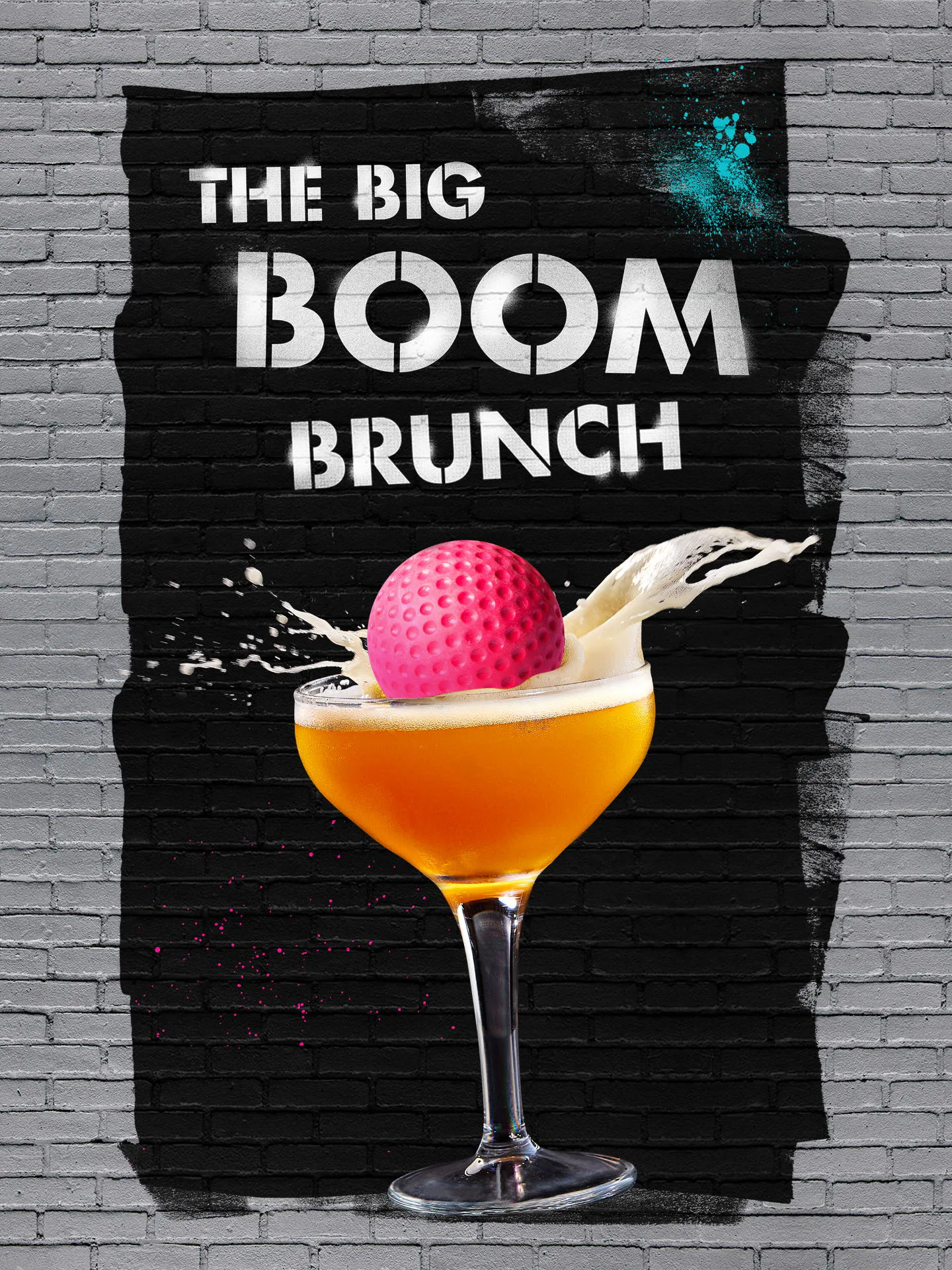 The Big BOOM Brunch Background